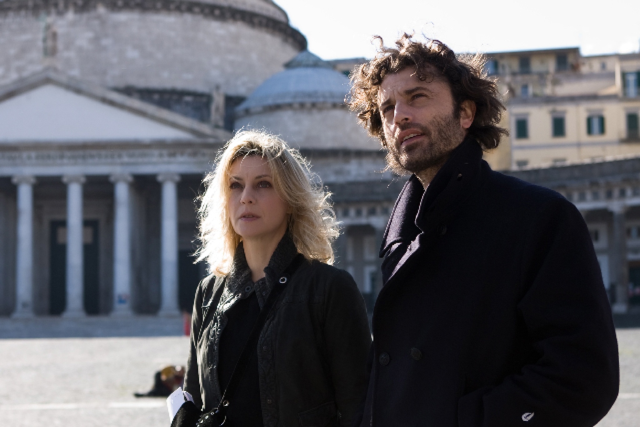 Still of Margherita Buy and Guido Caprino in Lo spazio bianco (2009)