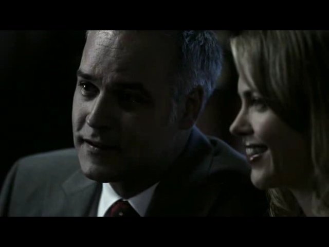 Still of Rob Heschl and Pascale Hutton from Supernatural: The Curious Case of Dean Winchester