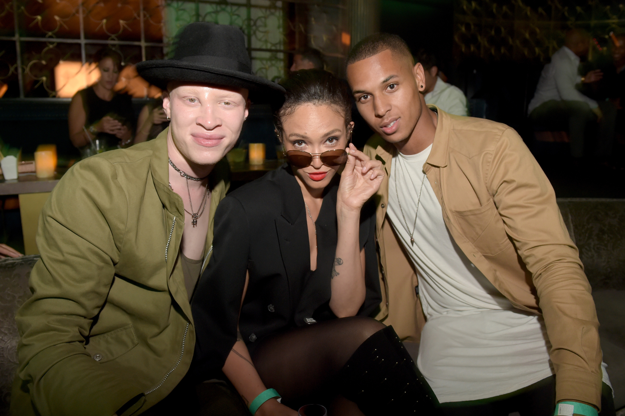 Naima Mora, Devin Harrison and Shaun Ross at event of America's Next Top Model (2003)