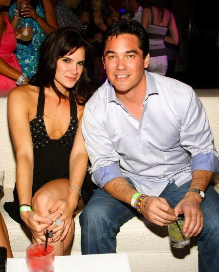Tiffany Michelle and Dean Cain attend the Ante Up for Africa Celebrity Poker Tournament VIP After Party at Pure Nightclub Las Vegas.