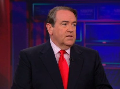 Still of Mike Huckabee in The Daily Show: Mike Huckabee (2012)