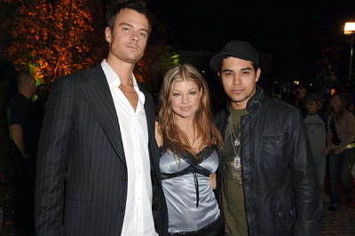 Fergie, Wilmer Valderrama and Josh Duhamel