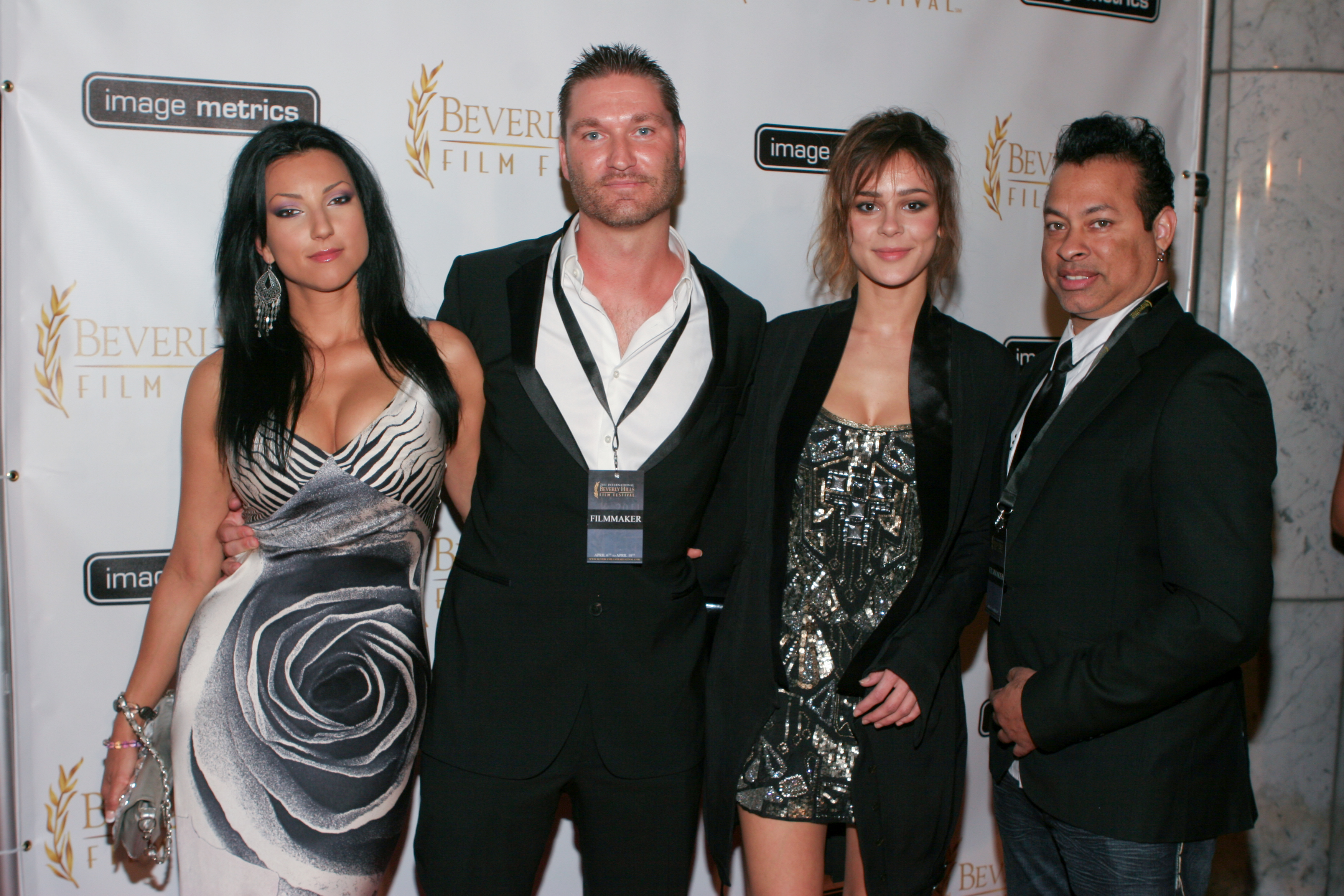Orsoya, Jesse Collver, Bella Dayne and Romeo Antonio at the Beverly Hills Film Festival 2011