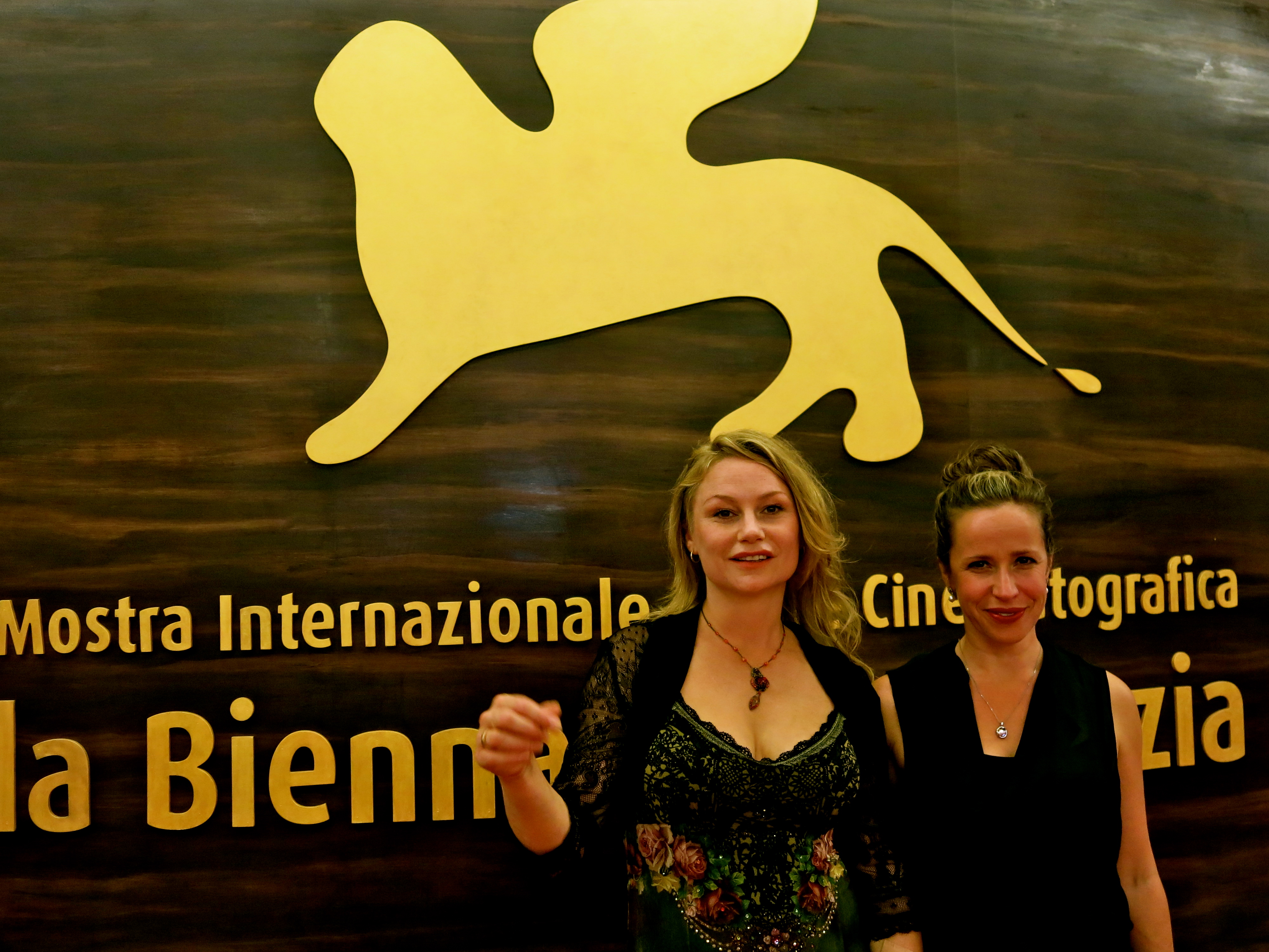 Malin Levanon and Minna Treutiger Venice filmfestival 2013