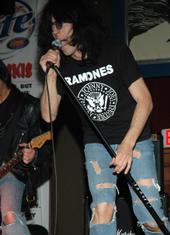 Performing with Ramones Alive in Ogden, Utah.