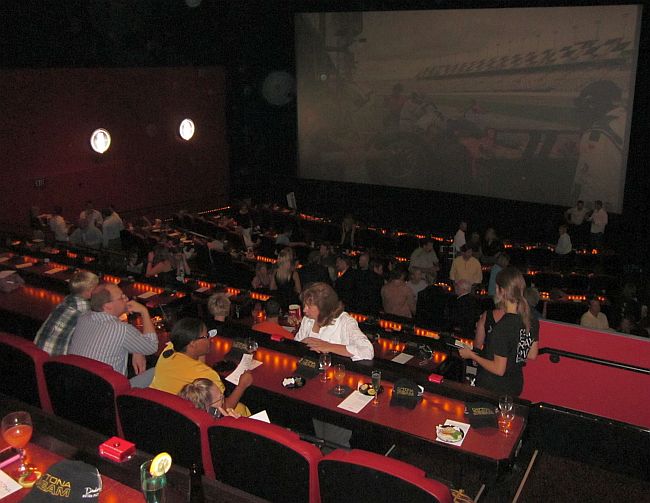 The theater begins to fill for the 8/12/2010 premiere (private screening) of 