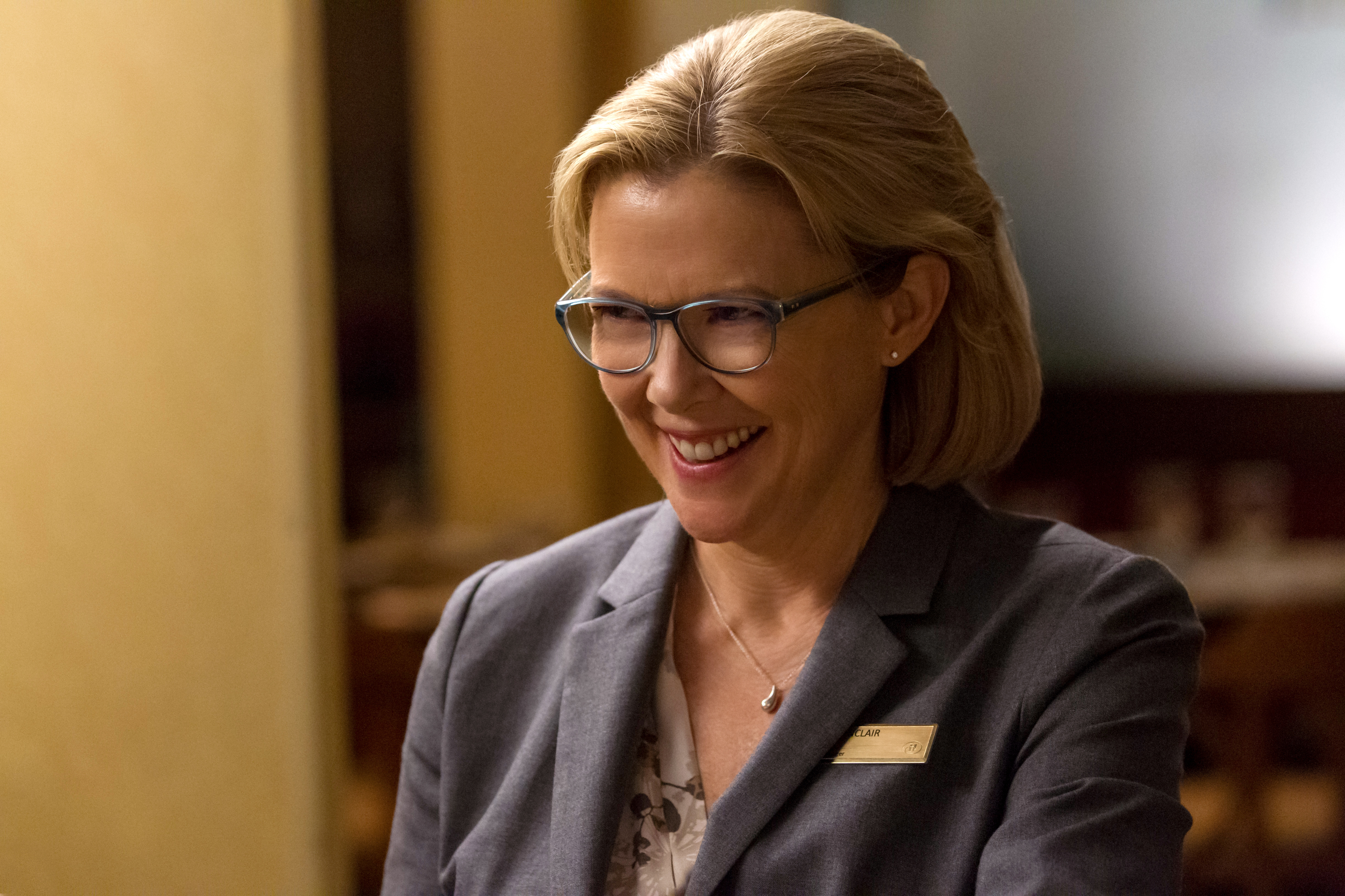 Still of Annette Bening and Anne McDaniels in Denis Kolinsas (2015)