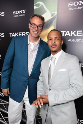 John Luessenhop and T.I. at event of Takers (2010)
