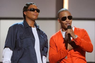 Queen Latifah and T.I.