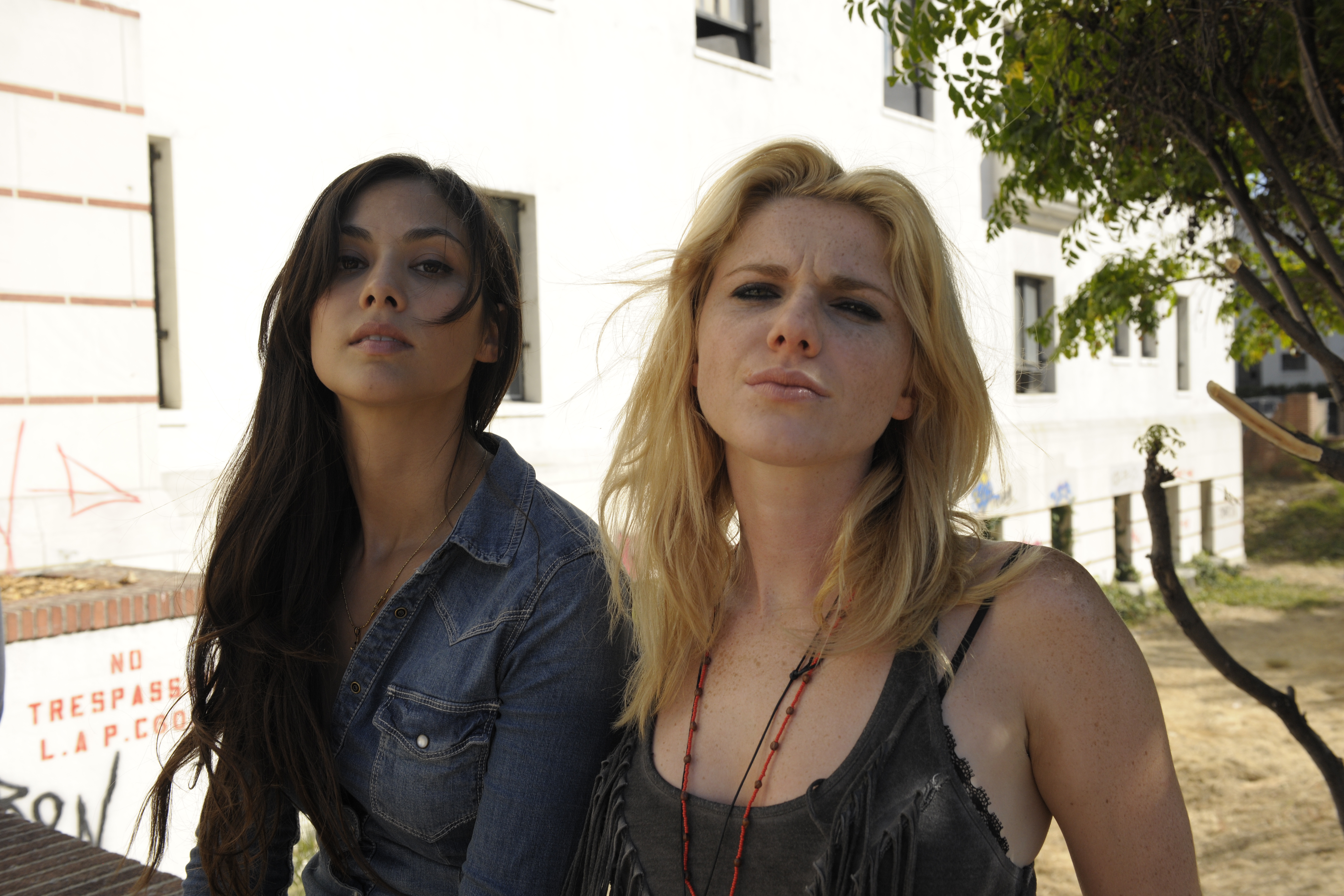 Still of Caitlyn Folley and Diana García in sxtape (2013)