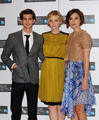 Keira Knightley, Carey Mulligan and Andrew Garfield at event of Never Let Me Go (2010)
