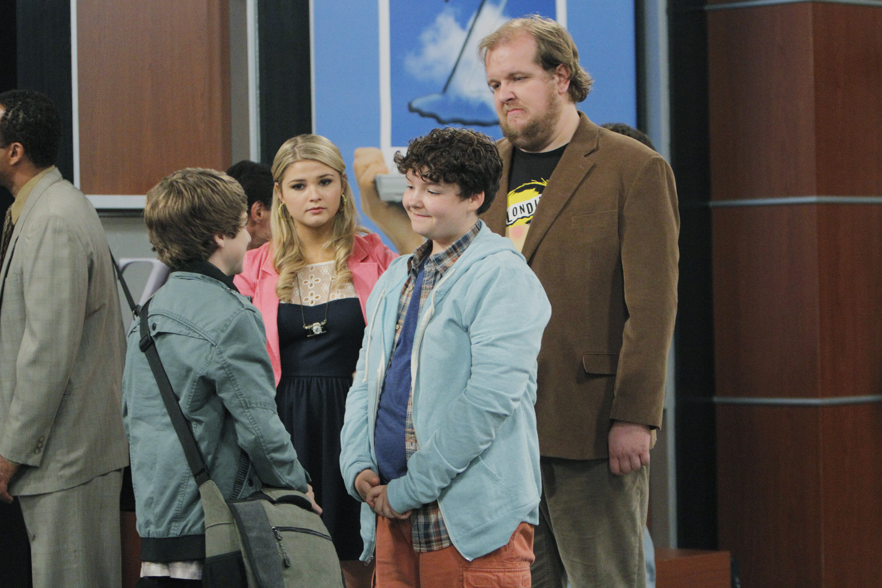 Still of Dominic Burgess, Stefanie Scott, Jake Short and Aedin Mincks in A.N.T. Farm (2011)