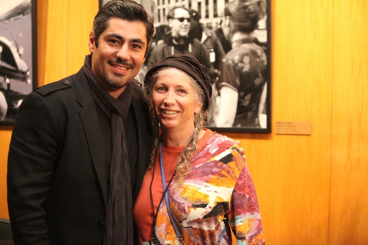 Danny Nucci and Pepper Jay at Directors Guild for screening of The Sinatra Club.