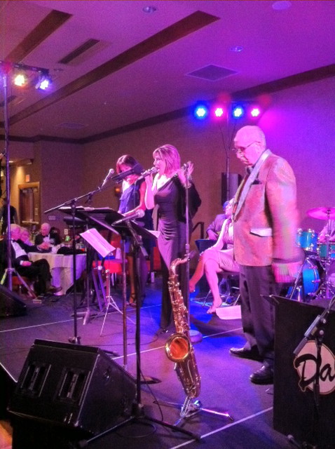 Singing New Years Eve at the River Rock with the Dal Richards Orchestra!