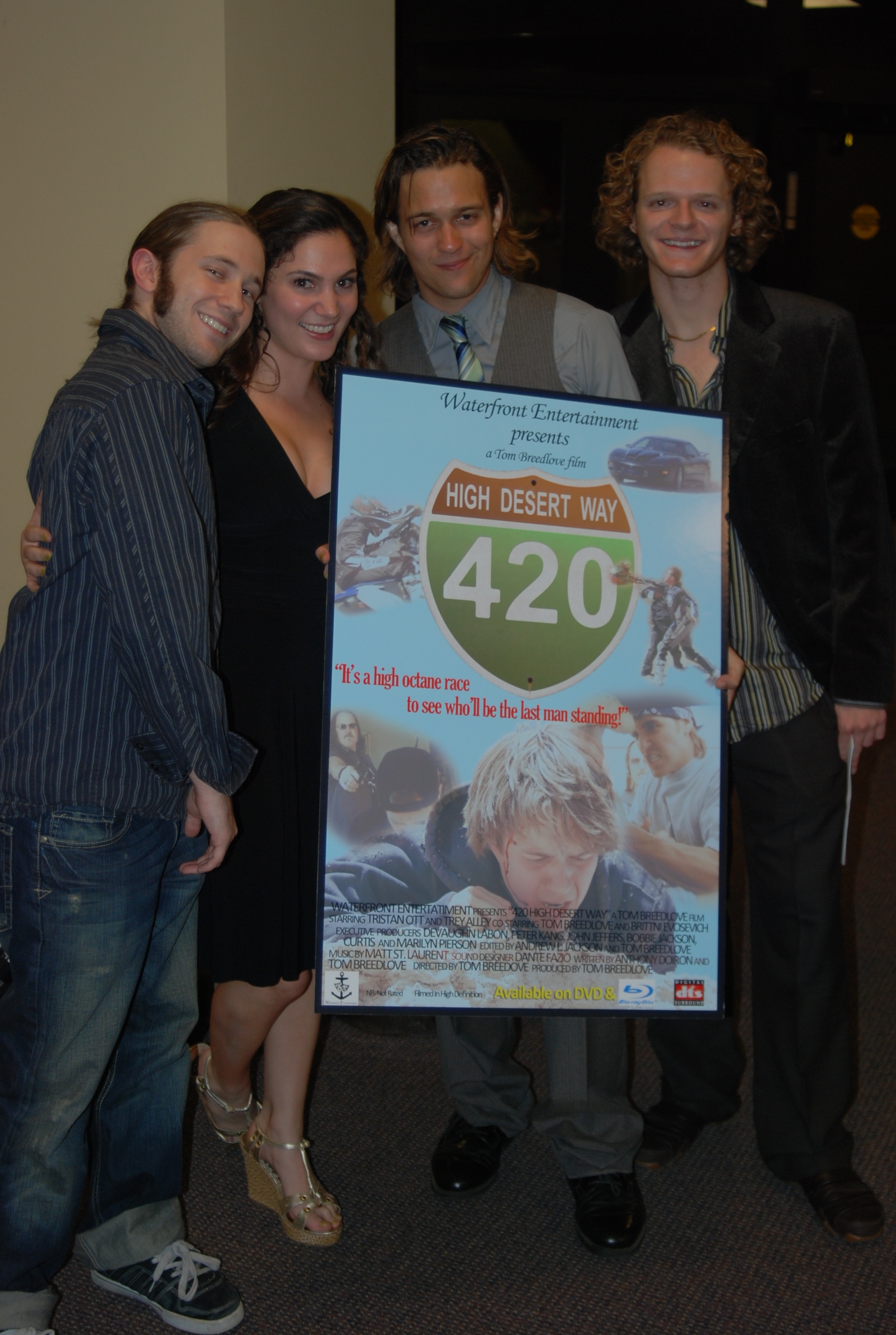 420 high desert way premiere. Tristan Ott with Nick Pasqual, Bear Badeaux, and Crystal Rivers