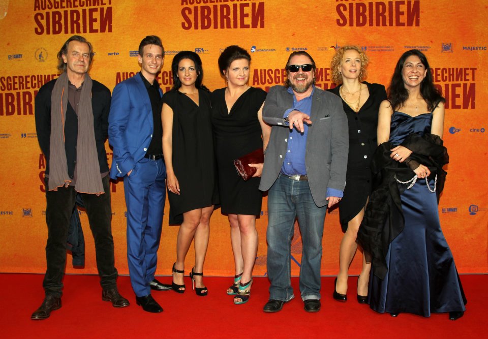 Premier Lost in Siberia Berlin Ralf Huettner, Vladimir Burlakov, Minu Barati, Skady Lis, Armin Rohde, Katja Riemann, Yulia Men