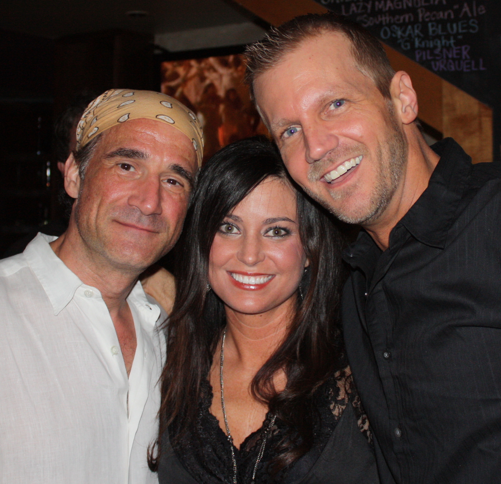 Elias Koteas, Marlinda Phillips, and I for the 