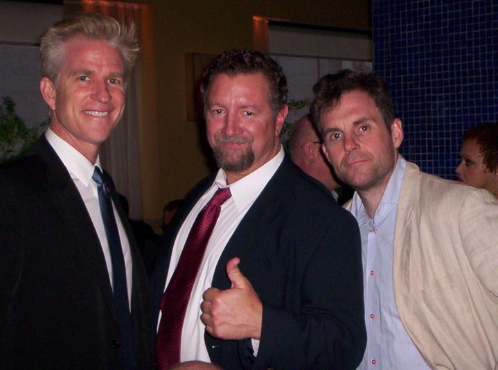 Matthew Modine, Mike Boland and Lucas Caleb Rooney at the 2010 Drama Desk Awards.