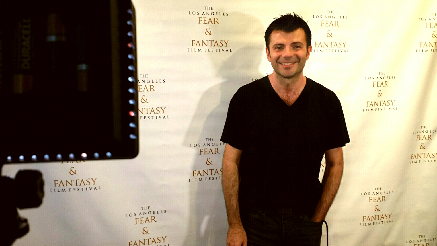 At the Los Angeles Fear and Fantasy Film Festival in competition with Doradus
