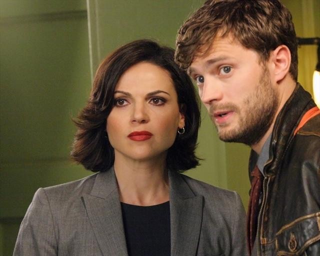 Still of Lana Parrilla and Jamie Dornan in Once Upon a Time (2011)