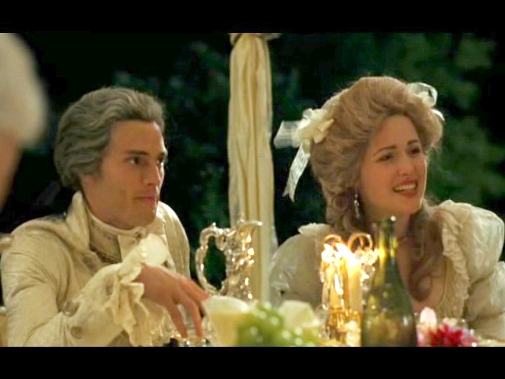 Jamie Dornan, Rose Byrne in Marie-Antoinette