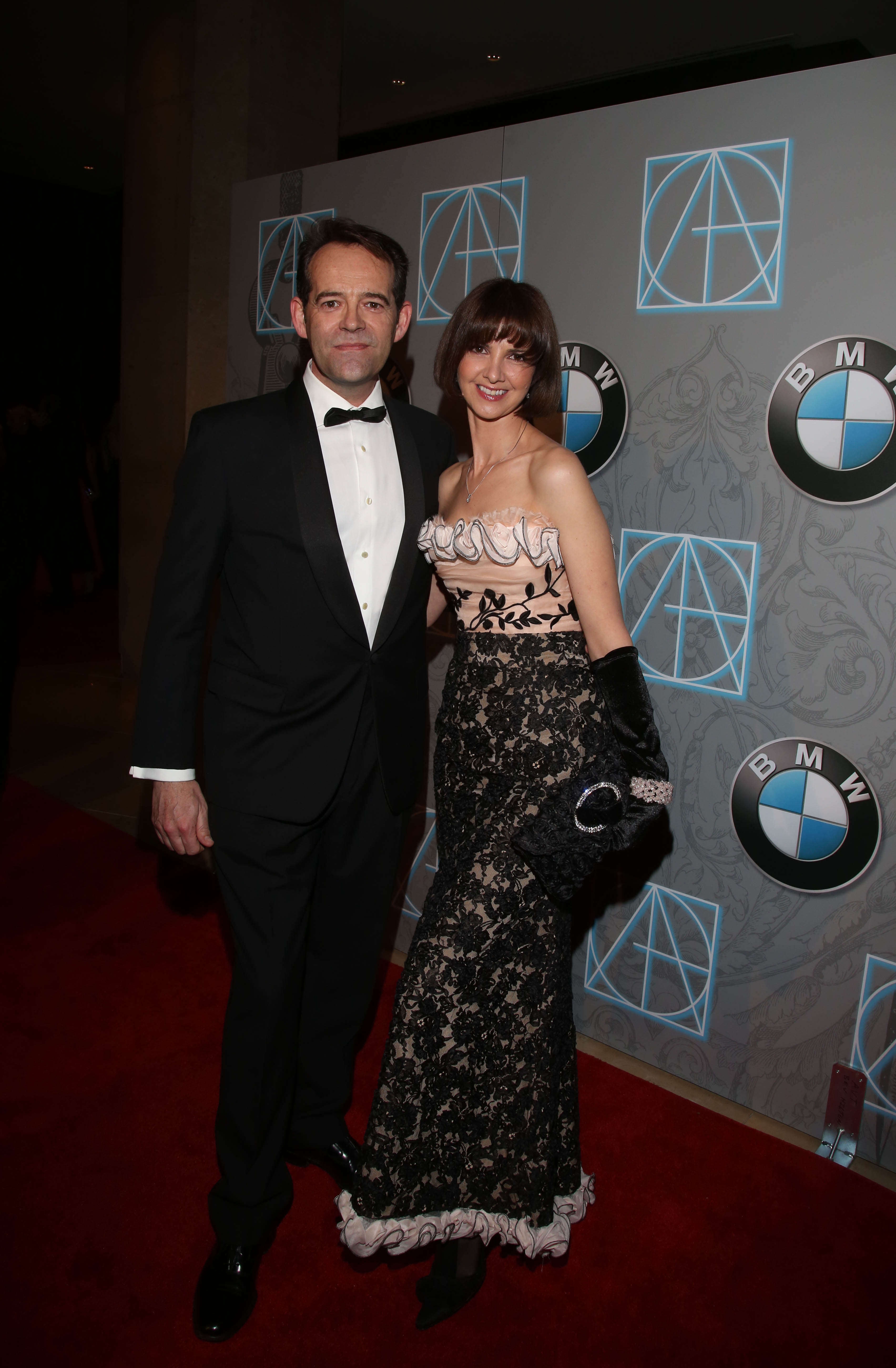 Giles Masters and Mia Christou attend the Art Directors Guild Awards, 2013, at The Beverly Hilton Hotel, Beverly Hills, CA.