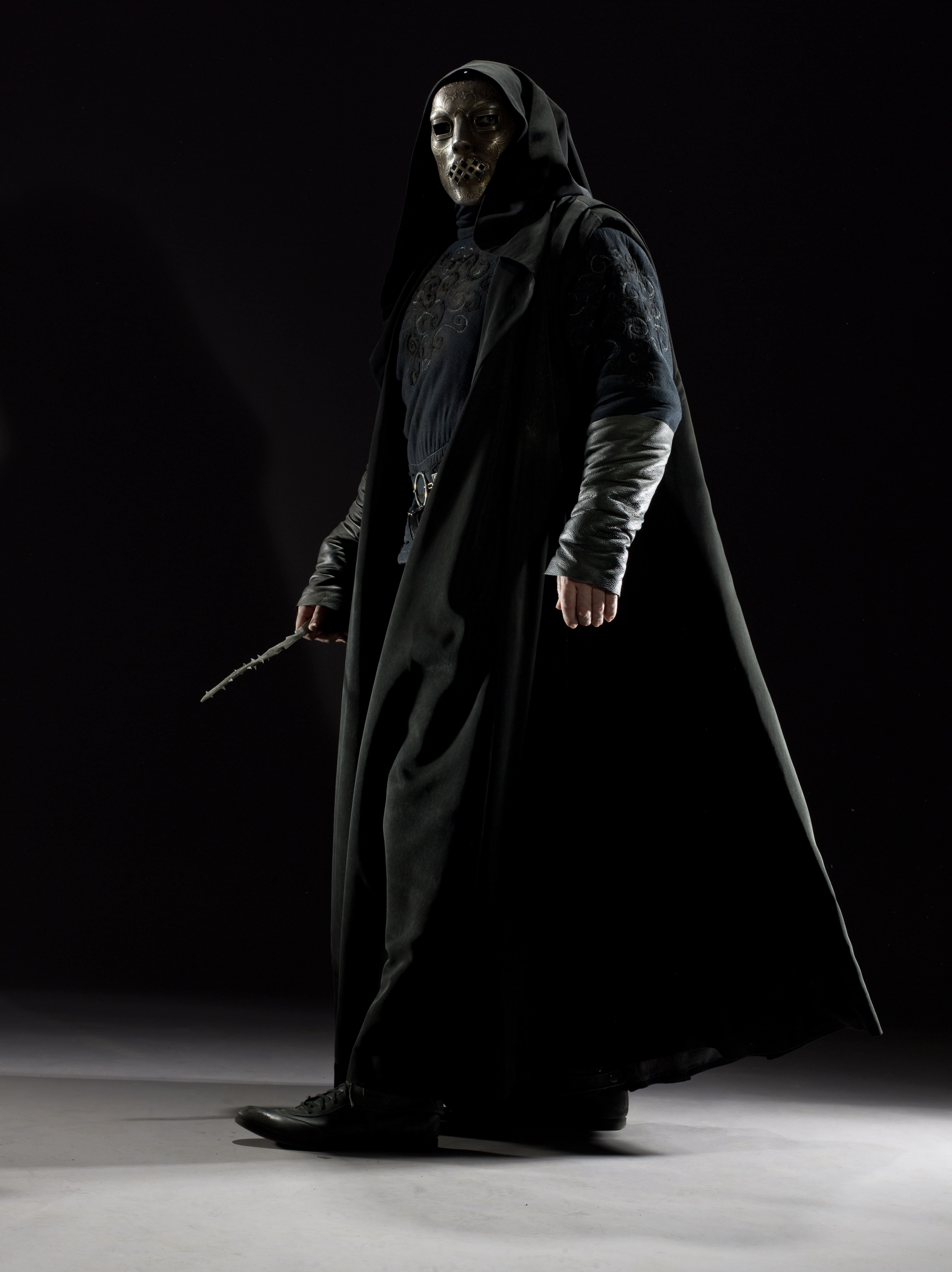Me as a Death Eater. Great times on set.