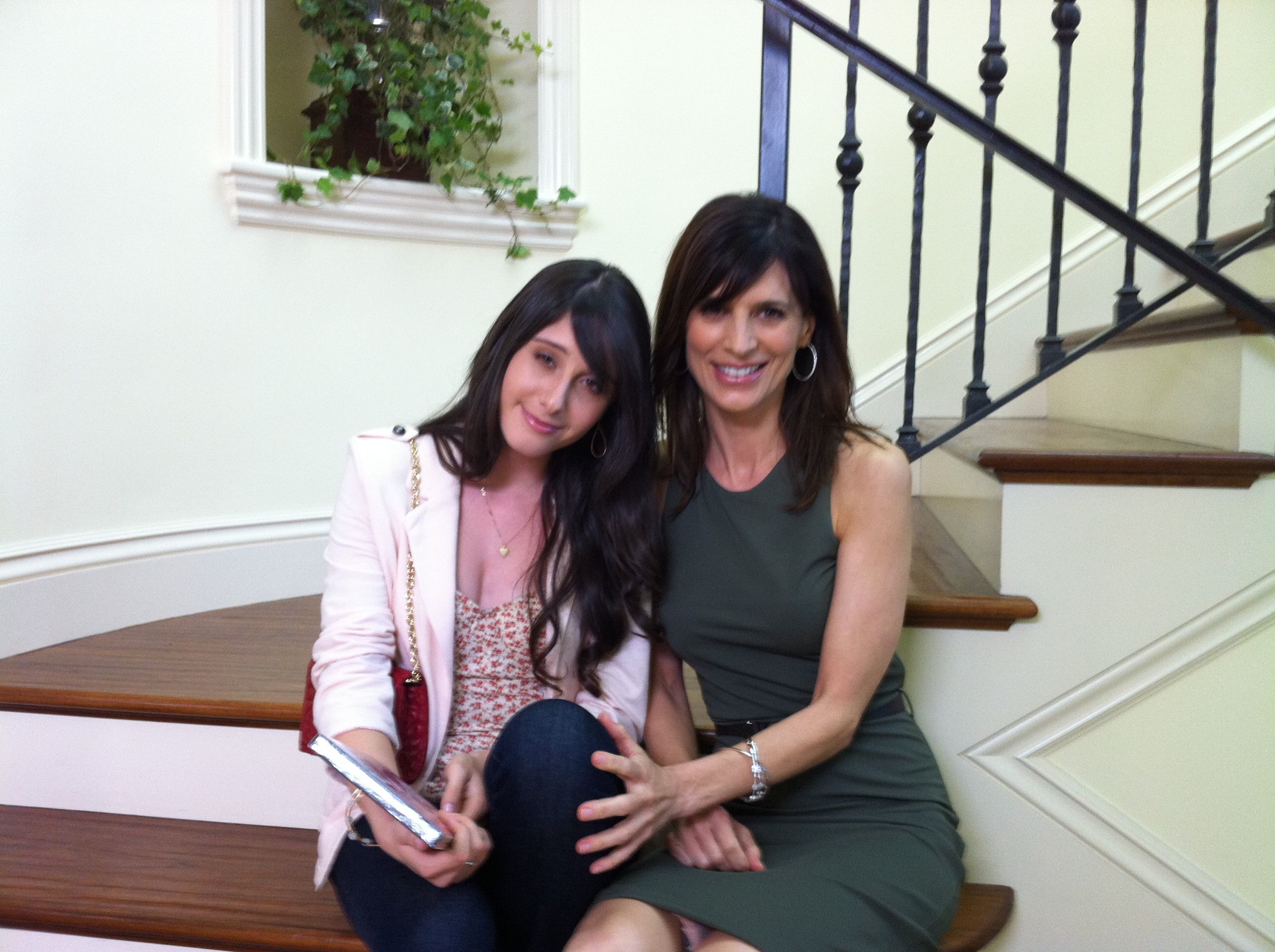 Cassidy Lehrman with Perrey Reeves