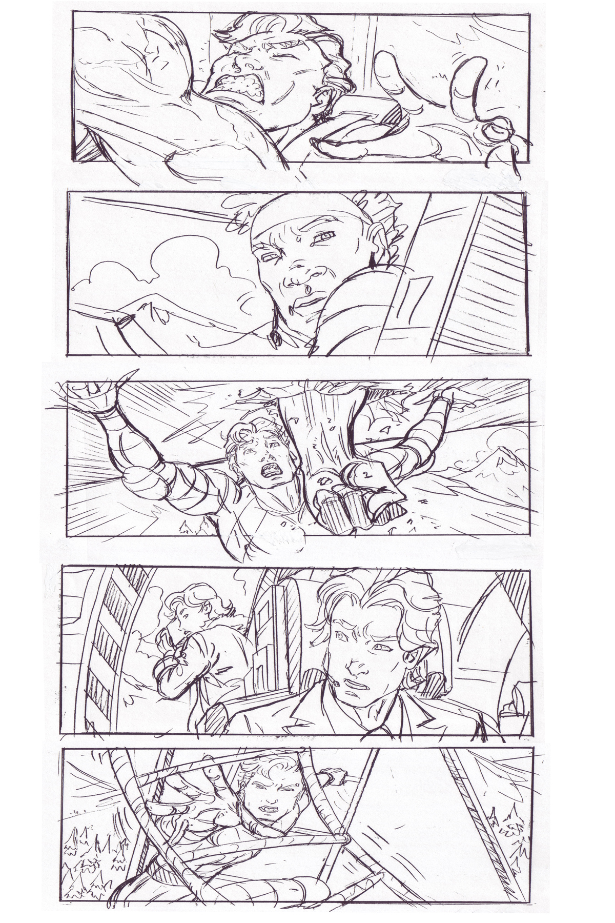 Action Man Storyboards.