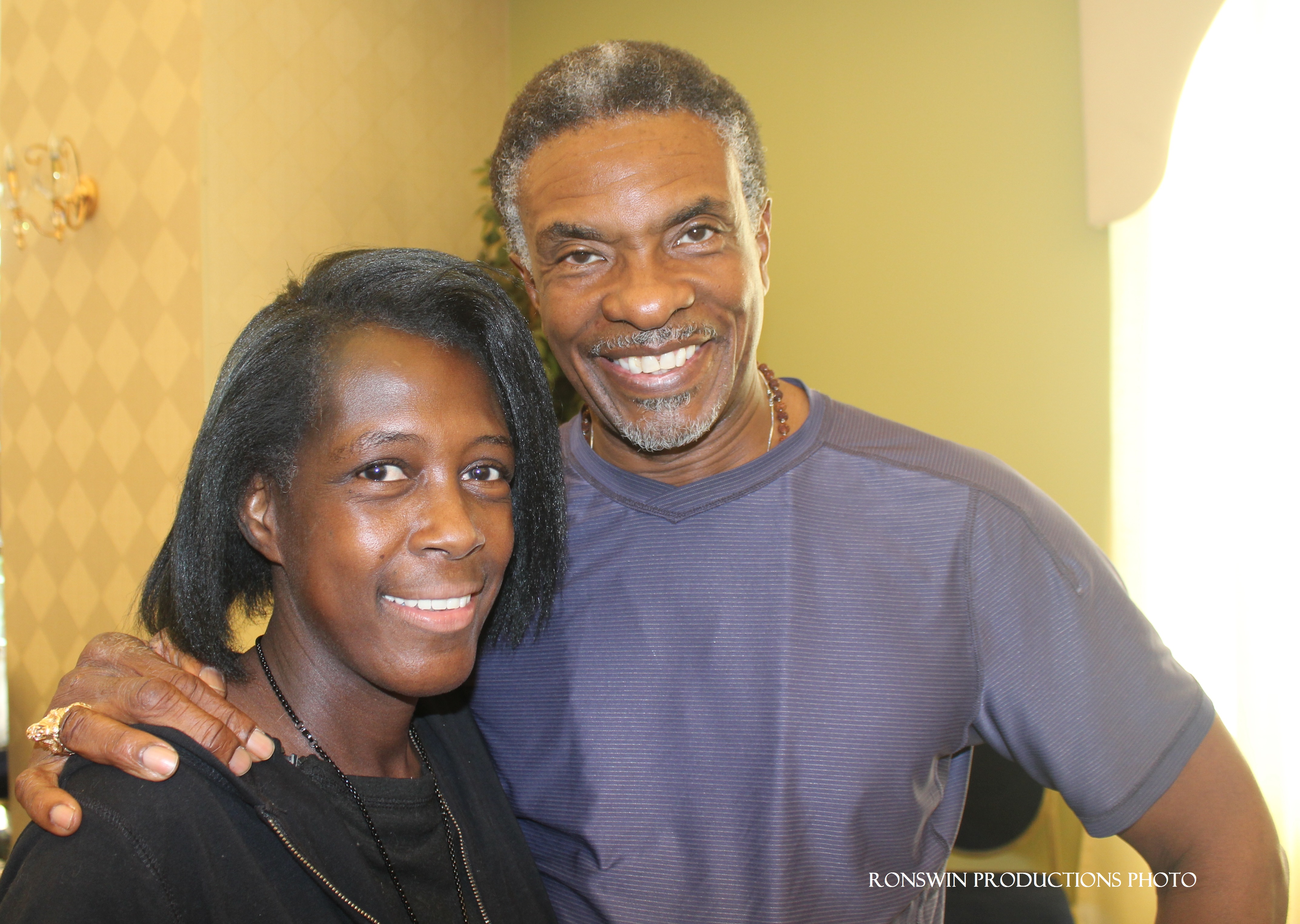 With Keith David.