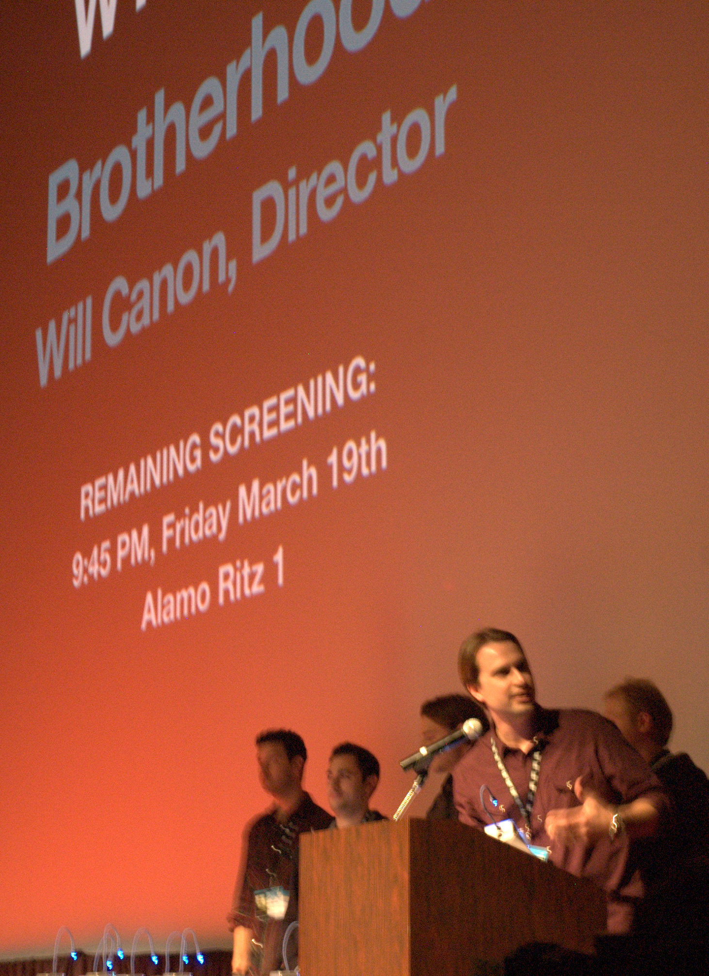 Will Canon at event of Brotherhood (2010)