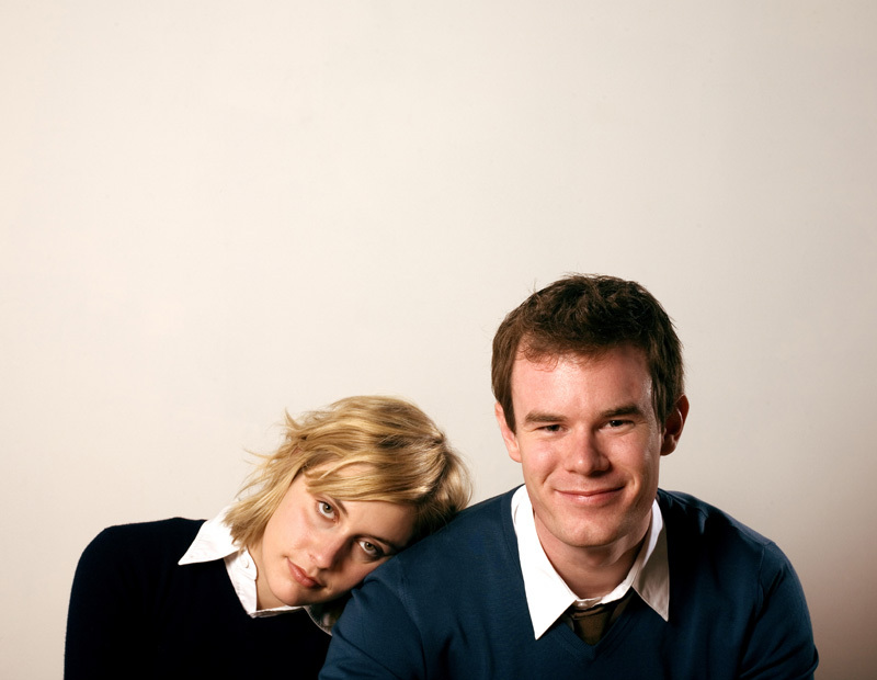 Still of Joe Swanberg and Greta Gerwig in Nights and Weekends (2008)