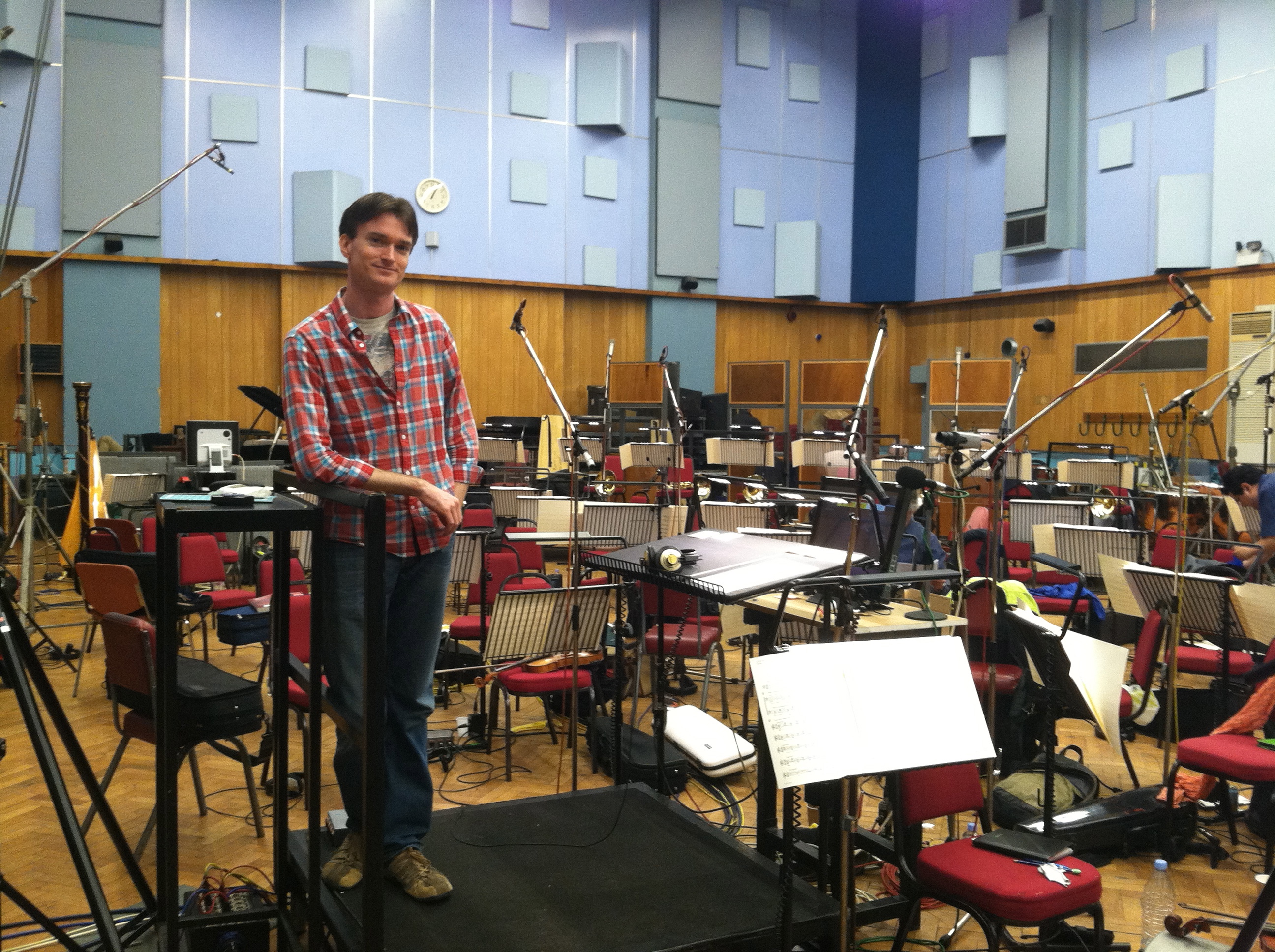 Jason Livesay at Abbey Road Studios