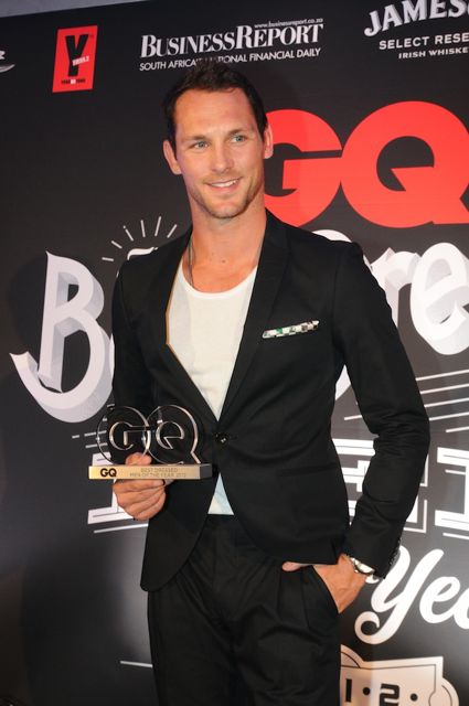 Winning GQ South Africa's Best Dressed Man 2012