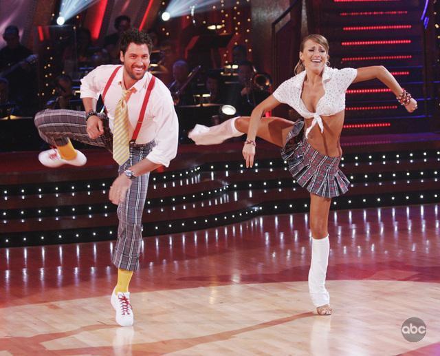 Still of Edyta Sliwinska and Maksim Chmerkovskiy in Dancing with the Stars (2005)