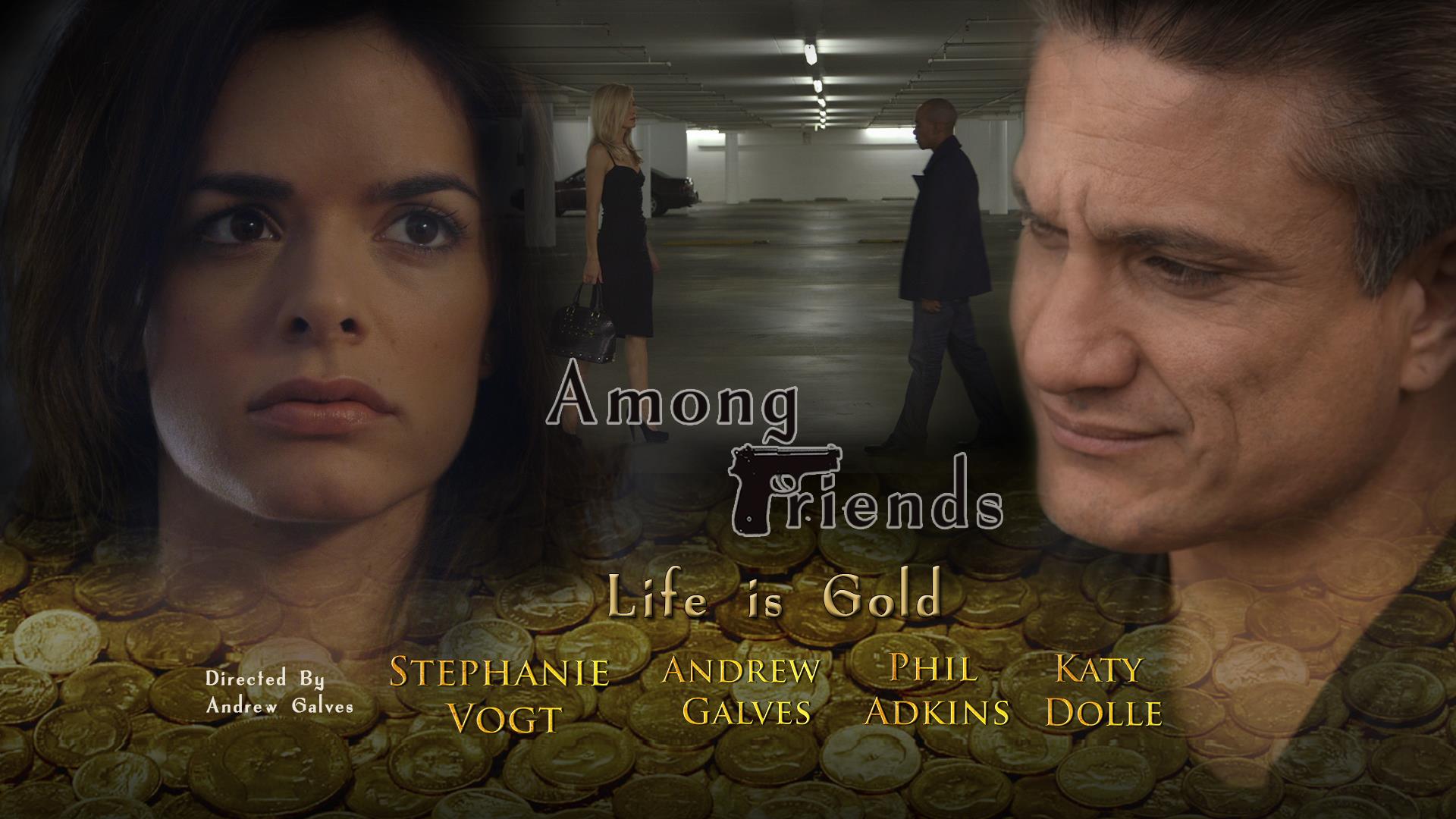 Andrew Galves and the Main Cast of Among Friends