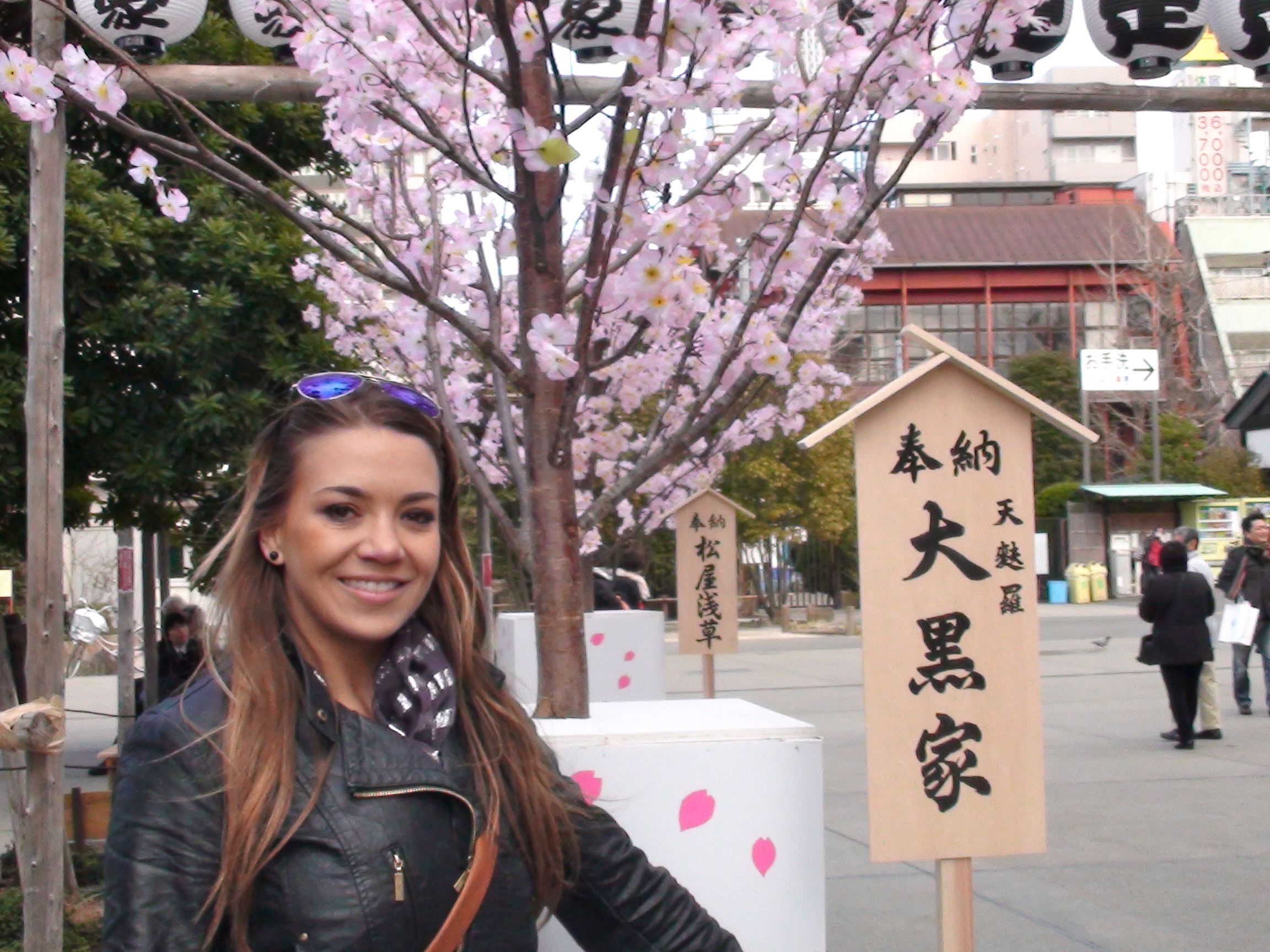 While Filming in Tokyo