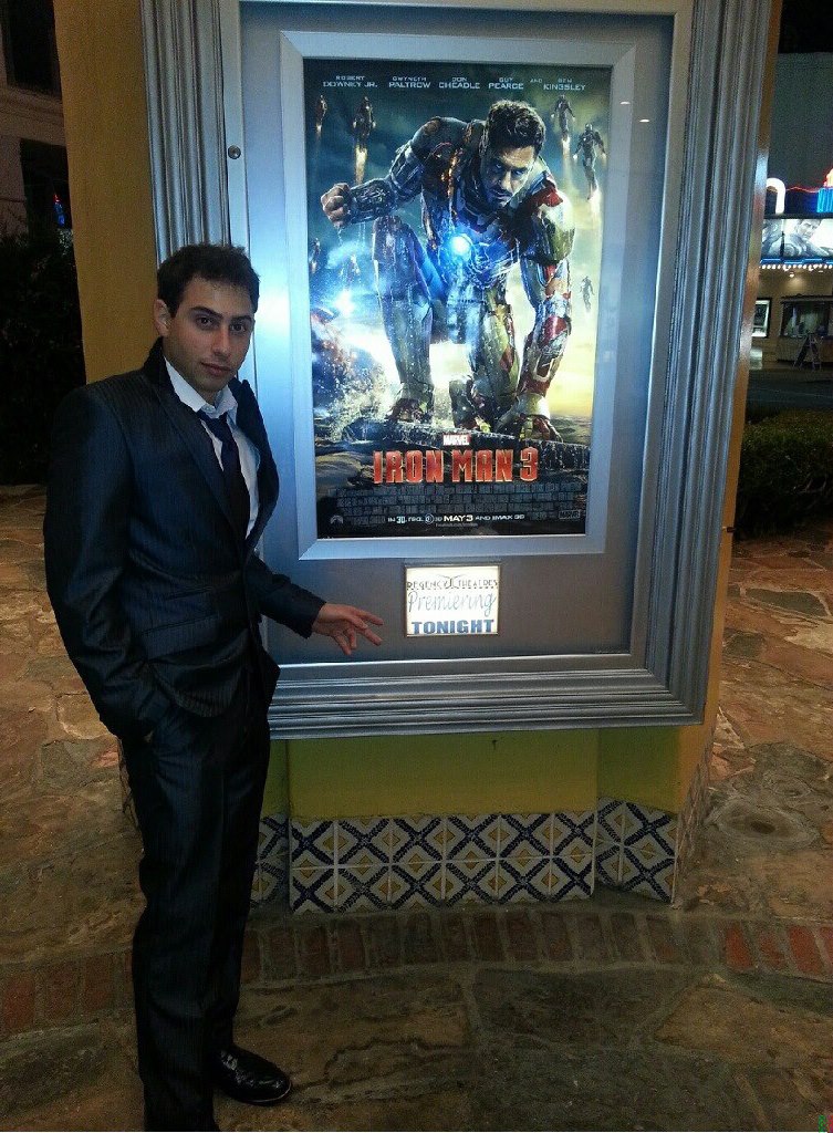 Iron Man 3 Premiere in Los Angelas CA