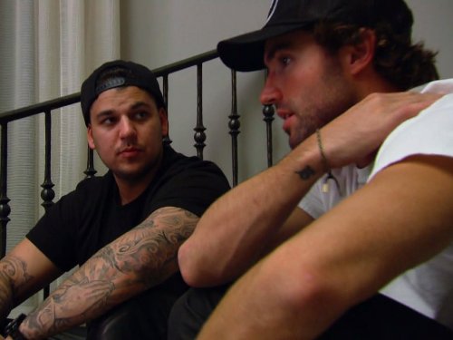 Still of Brody Jenner and Rob Kardashian in Keeping Up with the Kardashians (2007)