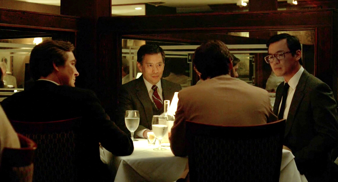 Still of Scott Takeda, Lee Pace, Scoot McNairy and Han Soto in HALT AND CATCH FIRE (2014)
