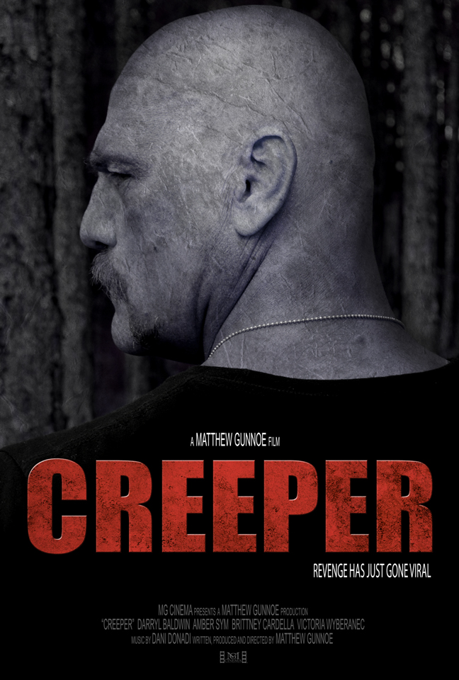 Unique Casting®'s Darryl Baldwin starring in Matthew Gunnoe's Creeper