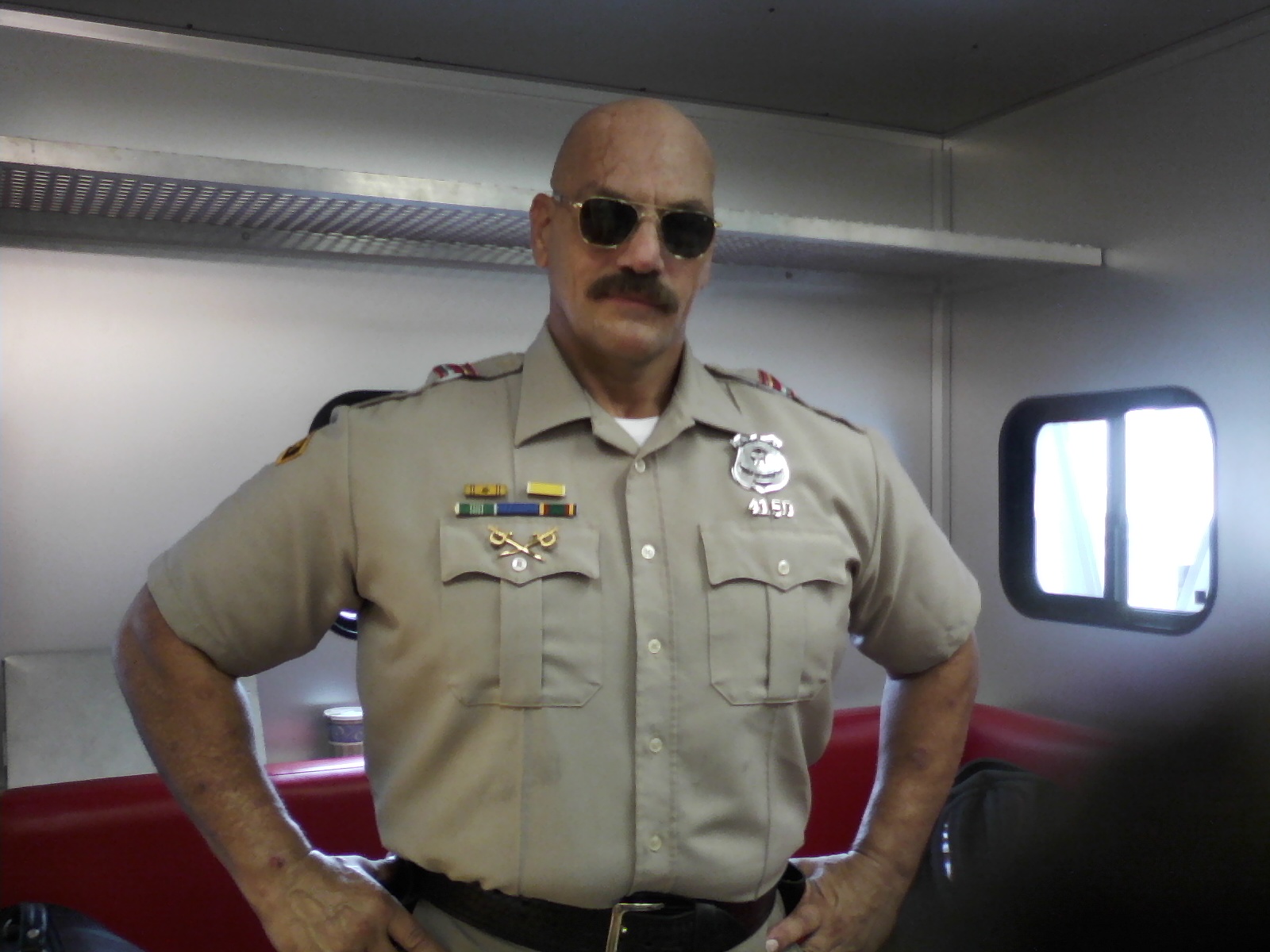 Unique Casting®'s Darryl Baldwin as cop