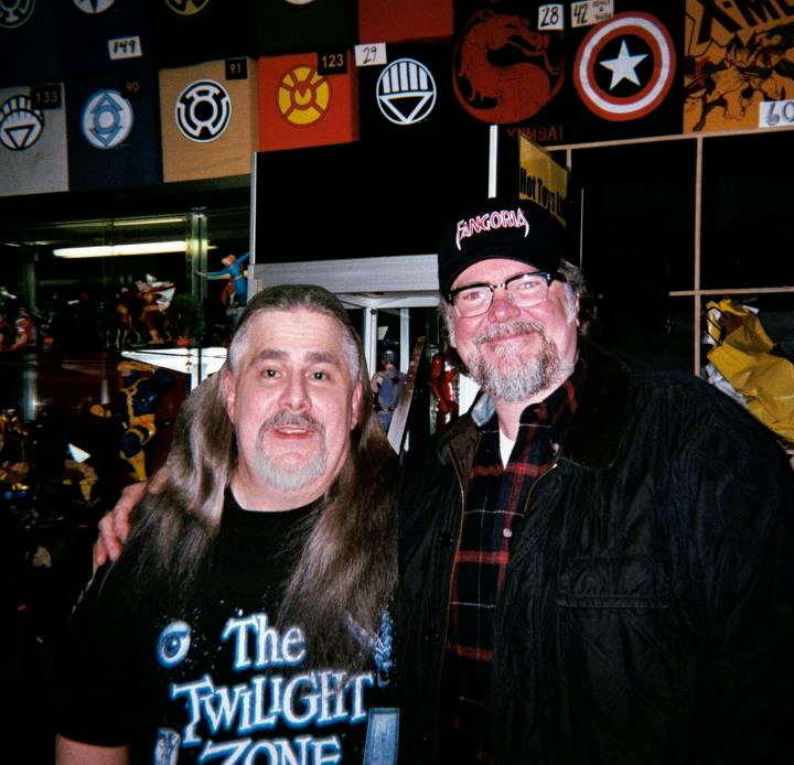 Rock 'N' Roll Comics' Jay Allen Sanford and Steven Jon Whritner at the New York premiere of 