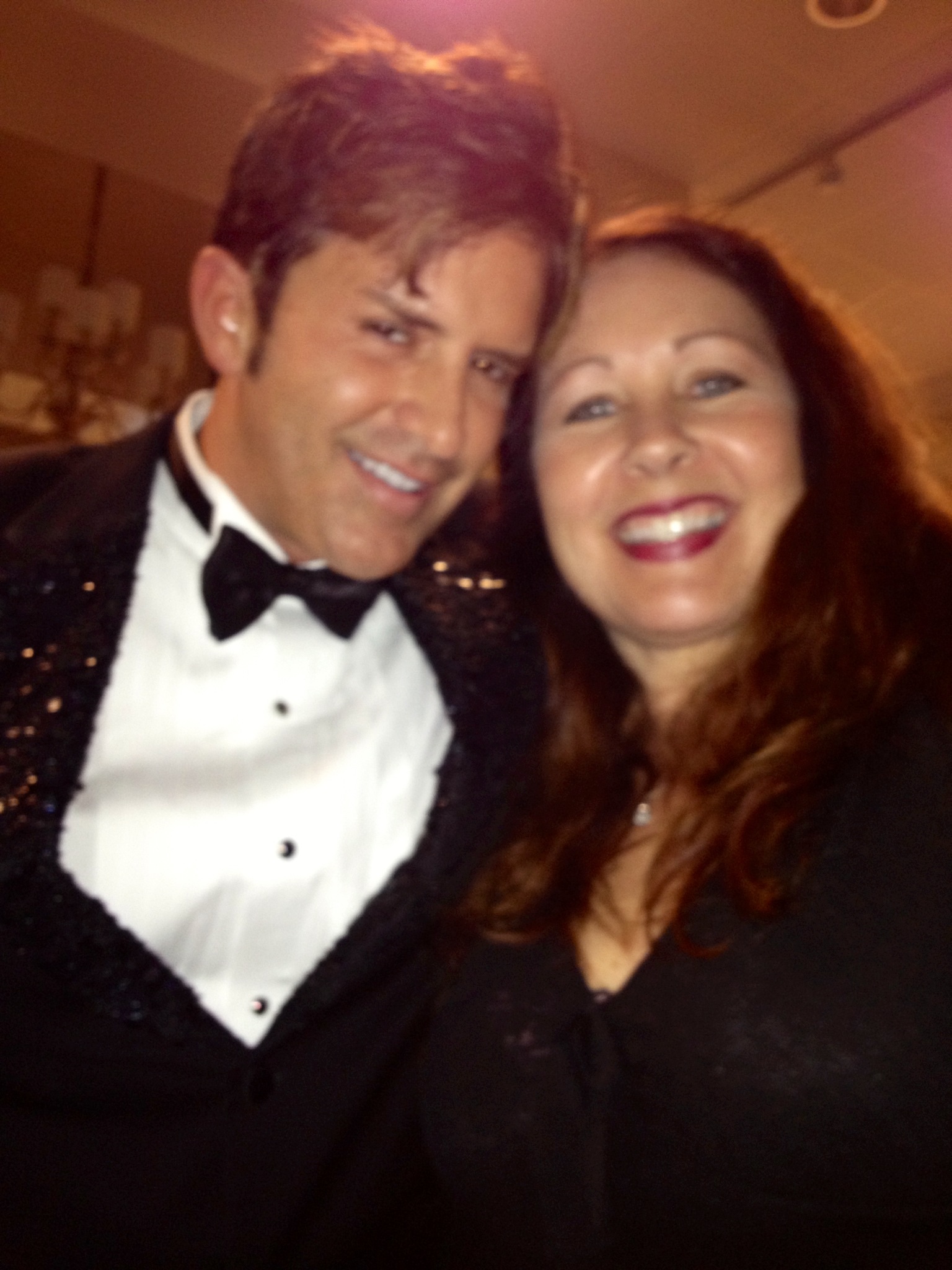 At MIHM 3rd Anniversary Gala - with Dr. 90210 (Dr. Robert M. Rey of Beverly Hills)