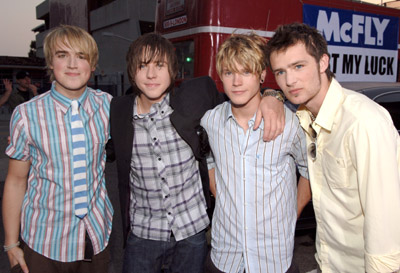 McFly at event of Just My Luck (2006)