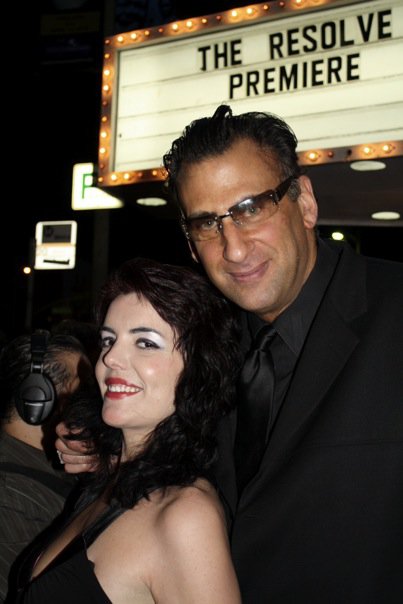 With Amazing Actress and Friend Monica Ramon!!!!!! 2010.