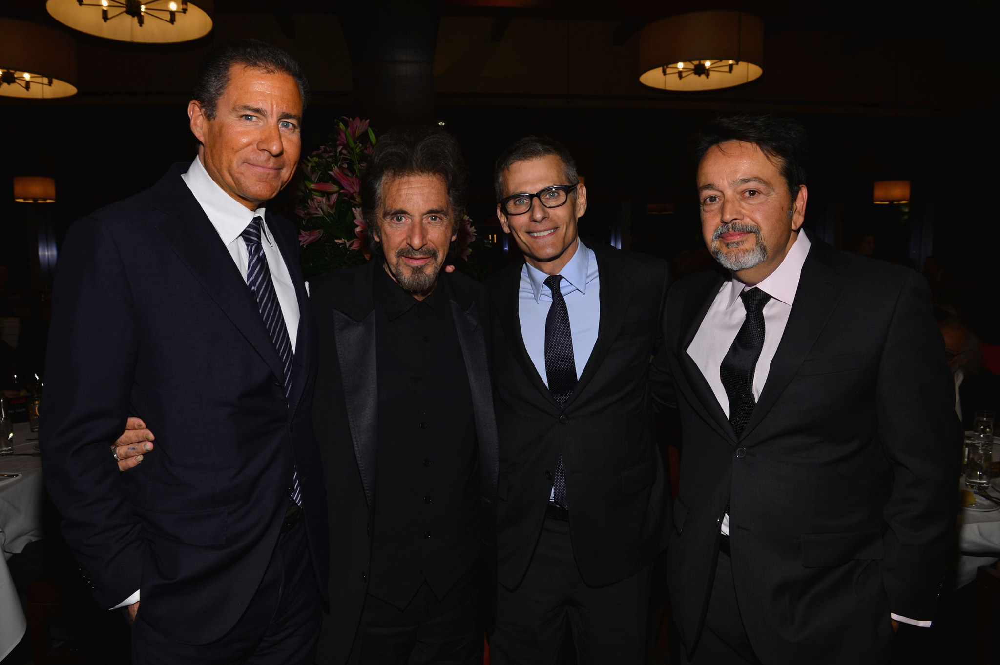 Al Pacino, Len Amato, Michael Lombardo and Richard Plepler at event of Phil Spector (2013)