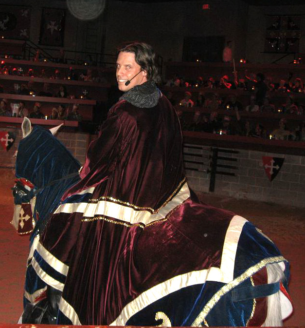 Cervato and myself at Medieval Times