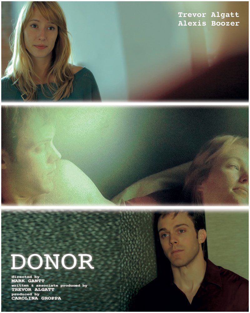 Mark Gantt, Trevor Algatt, Alexis Boozer Sterling and Carolina Groppa in Donor (2011)