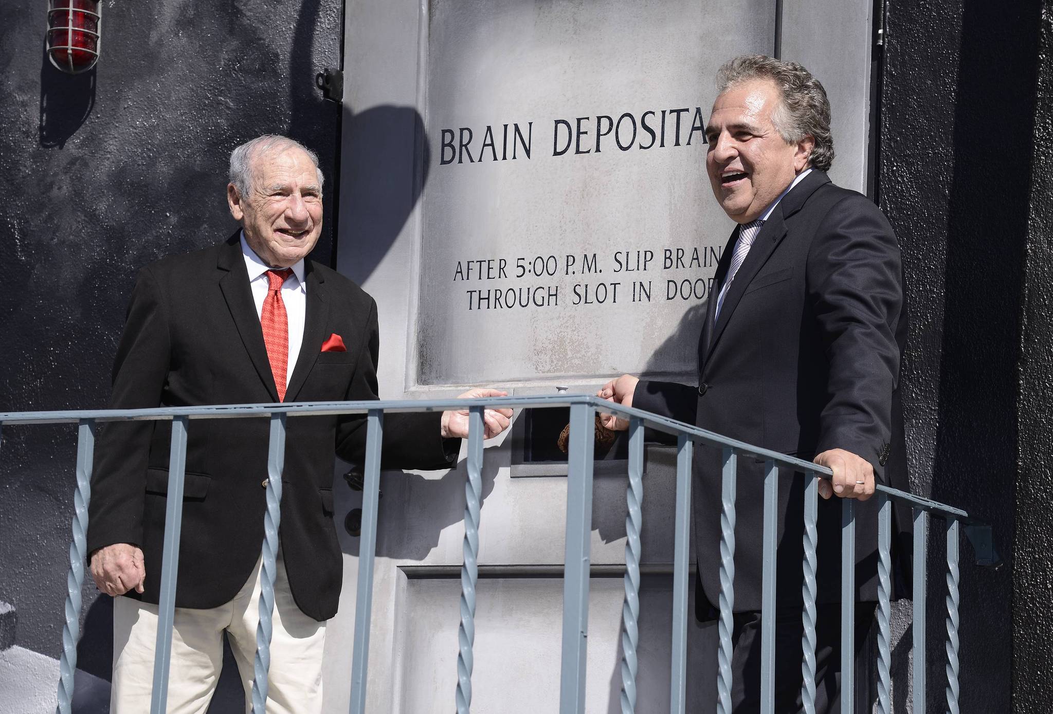 Mel Brooks and James Gianopulos